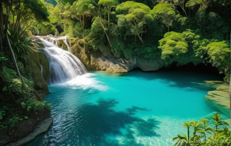 아이티 지역별 여행 추천 코스 - **Prompt:** A vibrant and detailed close-up showcasing the diverse and rich artistry of Haiti. The c...