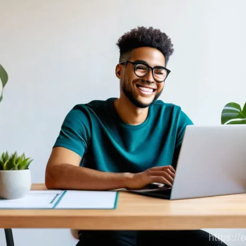 아이티에서 유용한 모바일 앱 추천 - **Image Prompt: Master of Digital Productivity**
A vibrant, medium-shot image of a young adult, ...